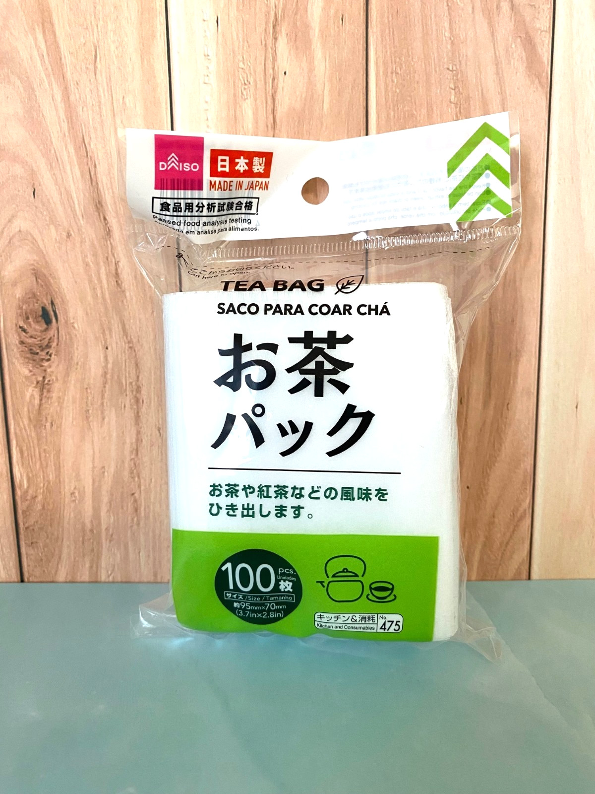 10Packs Daiso Japan Empty Loose Leaf Tea Filter Bag 100Pcs x 10Set From Japan
