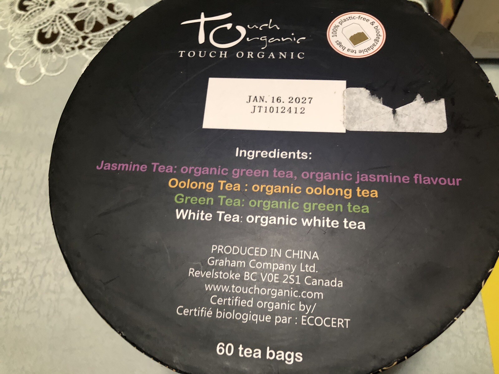 Touch Organic Traditional Tea Collection