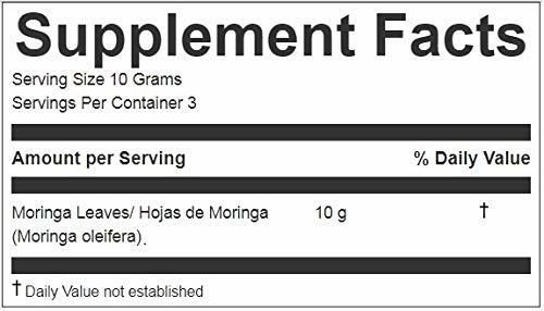 Hanan Peruvian Secrets Moringa Herbal Tea | 100% Natural Moringa Leaves | 1.06oz