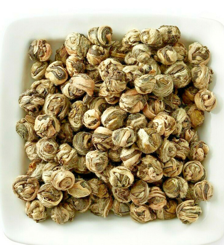 NEW! 🍵 VERY RARE! TEAVANA SILVER YIN ZHEN PEARLS 2 OZ SEALED GRAY BAG ✌️
