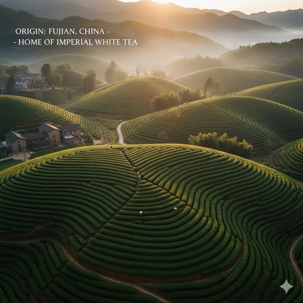 Premium Fuding Silver Needle White Tea (Bai Hao Yin Zhen)