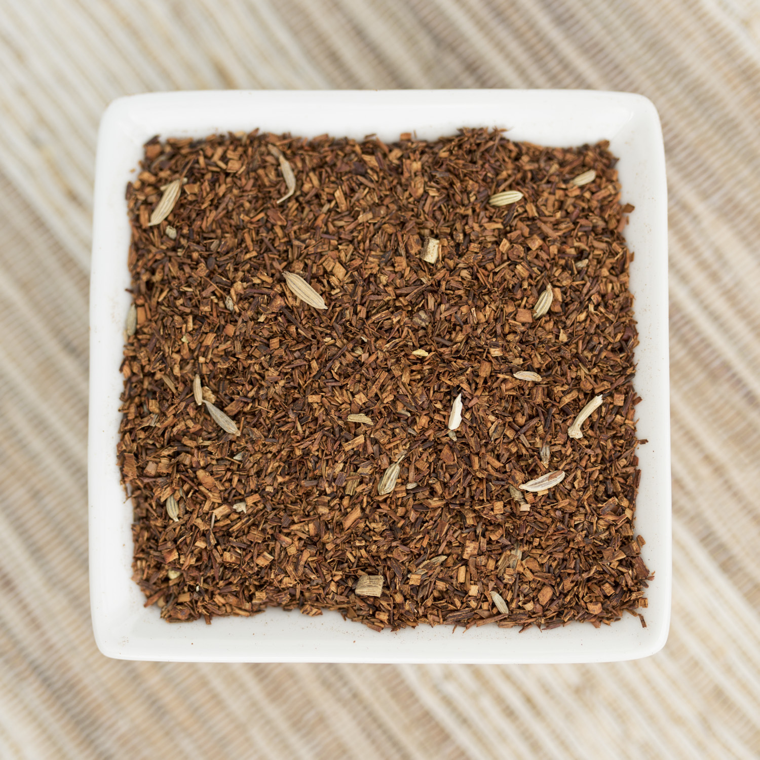 Rooibos Root Beer Float Tea Organic loose leaf tea bags healthy dessert in a cup