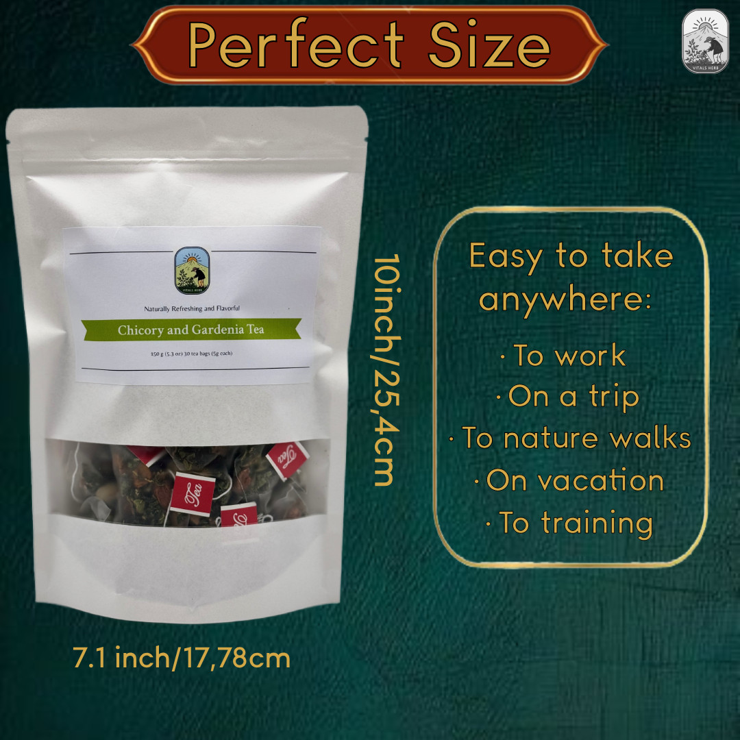 Winter SALE Chicory And Gardenia Tea Relax Tea Herbal Tea Body Support