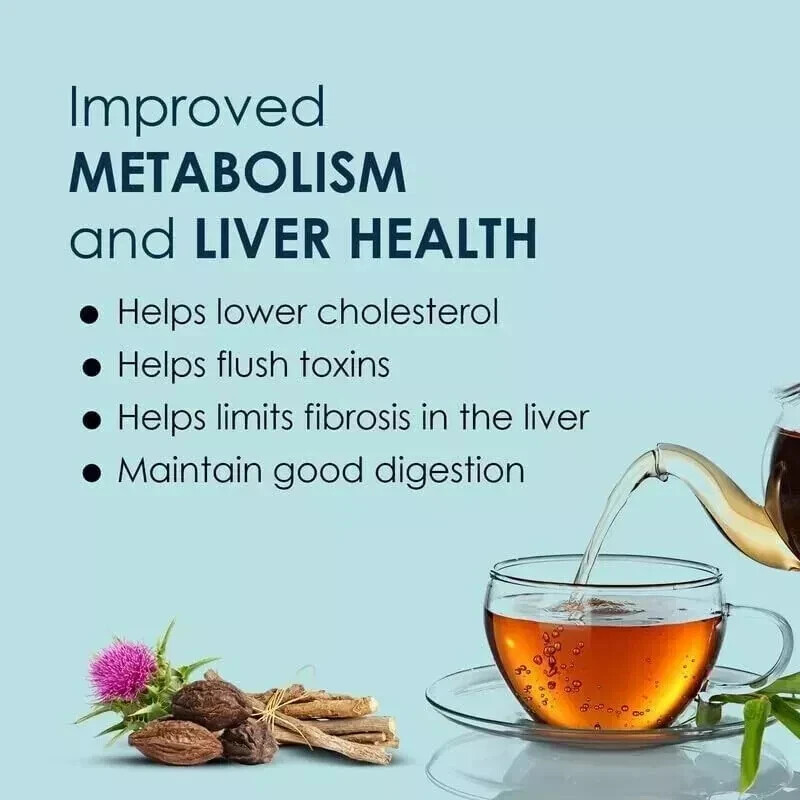 Namhya Liver cleanse Tea with Harad Milk Thistle 100G Free Shipping World Wide