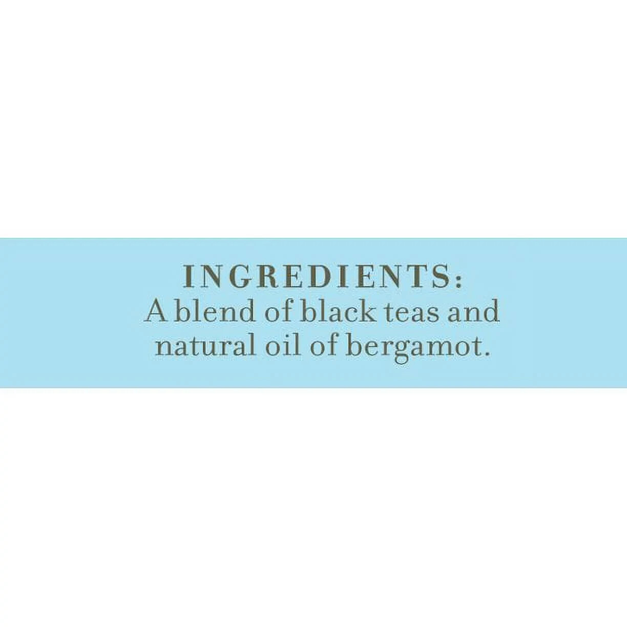 Harney & Sons ORGANIC EARL GREY SUPREME black tea teabags – 50 count