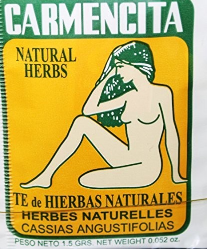 Carmencita Sen Tea Natural Herbs Te Hierbas Naturales 10 Bolsas Tea Bags 6 Pack