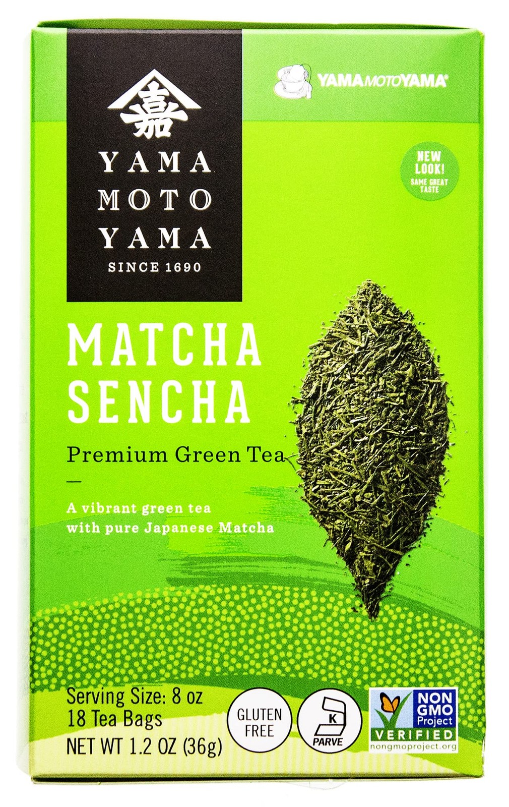 Matcha Sencha Green Tea 18 bags (Pack of 6)