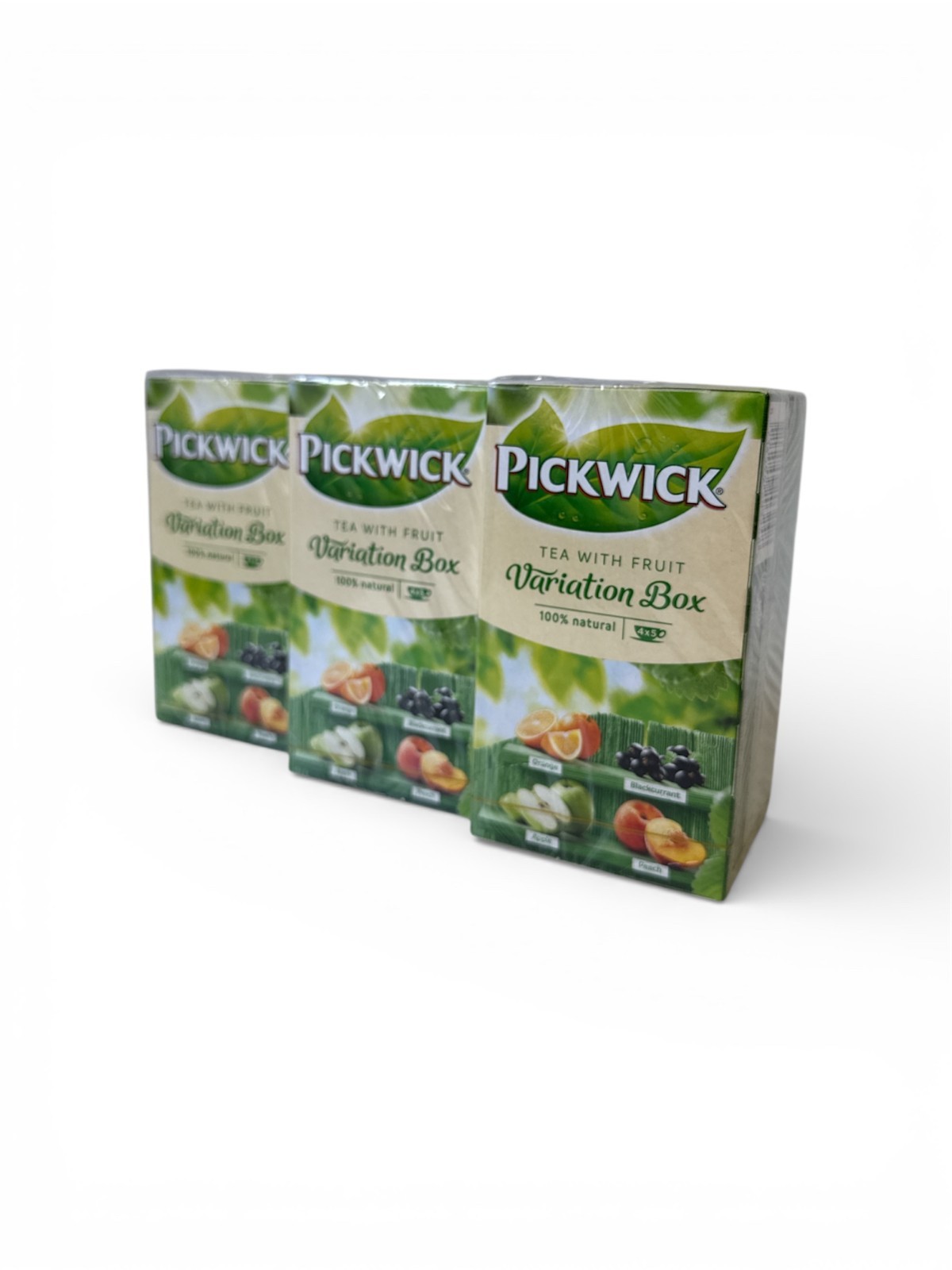 3 x Pickwick Fruit Tea Variety Pack – 4 Assorted Flavours – 20 Bags – Herbal