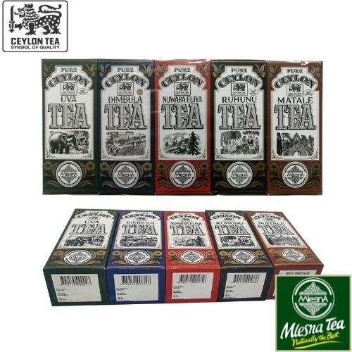 Pure Ceylon Black Tea Mlesna Assorted Tea Collection Premium Quality Loose Leaf
