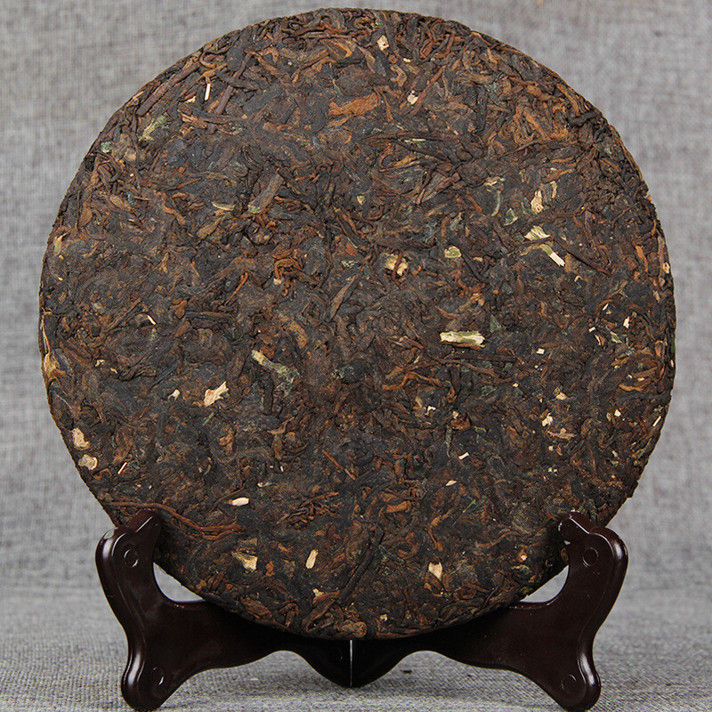 2020 Glutinous Rice Fragrant Shu Puer Tea Nuo Mi Xiang Ripe Puer Tea 357g