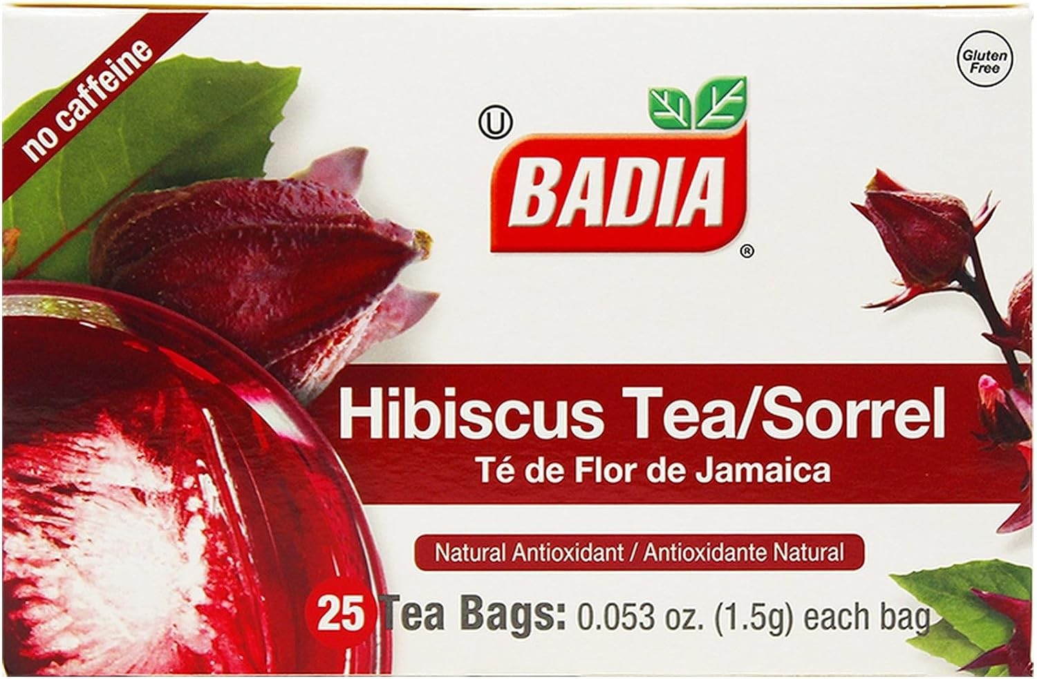 Hibiscus Tea, Flor de Jamaica, 25 Bags – Refreshing Herbal Infusion with Sweet