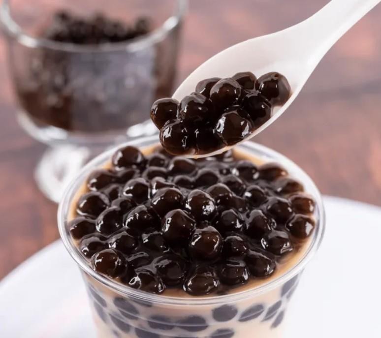 Tea Zone Chewy Black Boba Tapioca Pearls Boba Bubble Tea 2.2 Lbs. New Size!