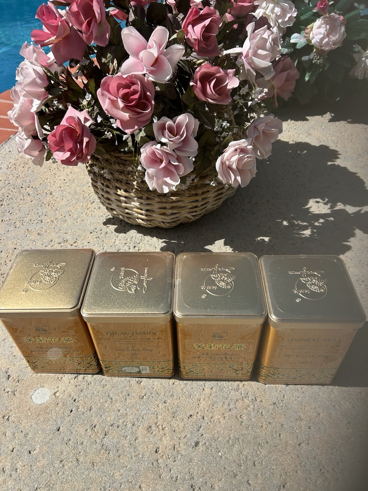 Sunflower Jasmine Tea Loose Leaf 454g 4 Pack Chinese Tea & Infusion Pantry