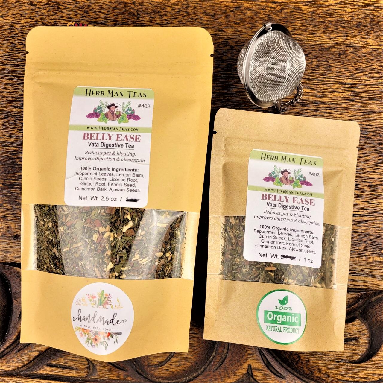 proven DIGESTIVE TEA for gas, bloating, weak digestion. Tastes great-Feels good