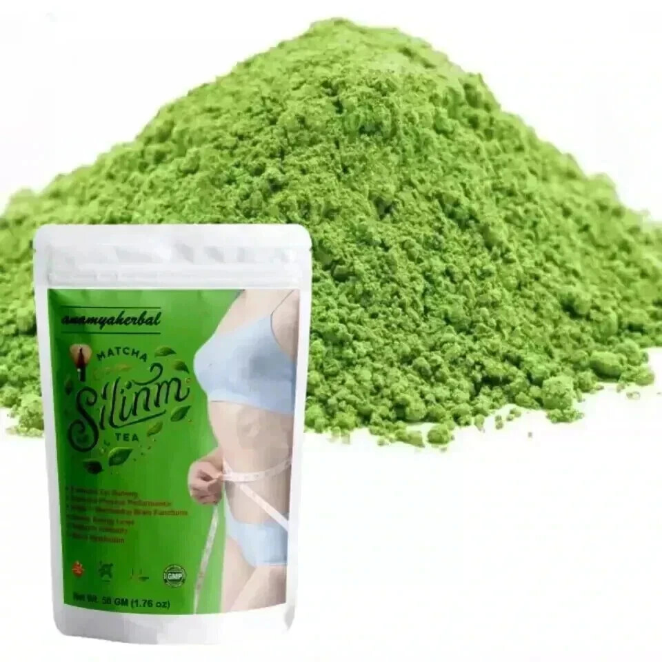 Matcha Slim Green Tea (50gm) Weight Management High In Antioxidants Detoxifying.