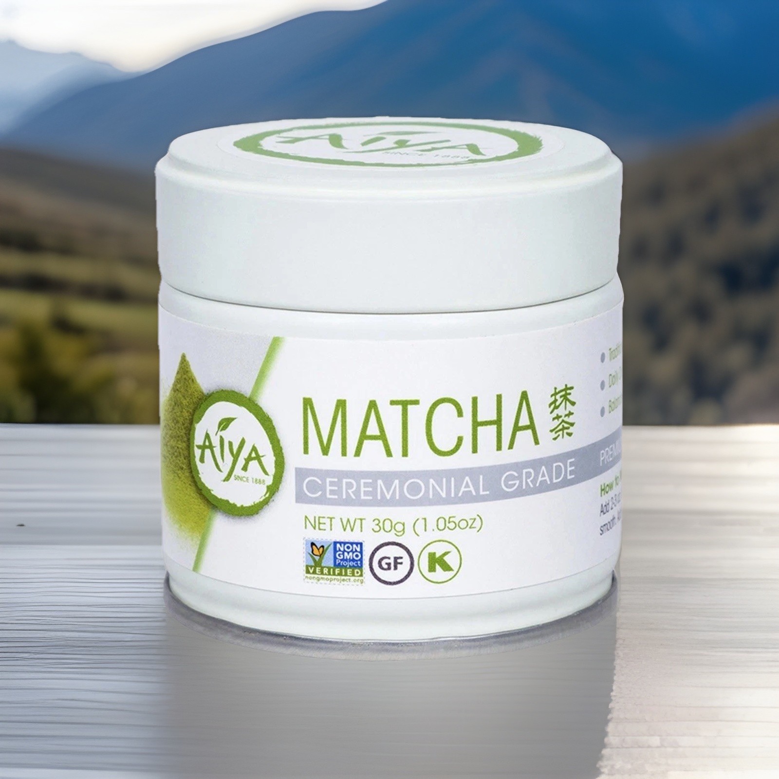 3X Aiya Ceremonial Grade Premium Matcha Green Tea 1.05 oz/30g (3 Pack) Exp 07/27