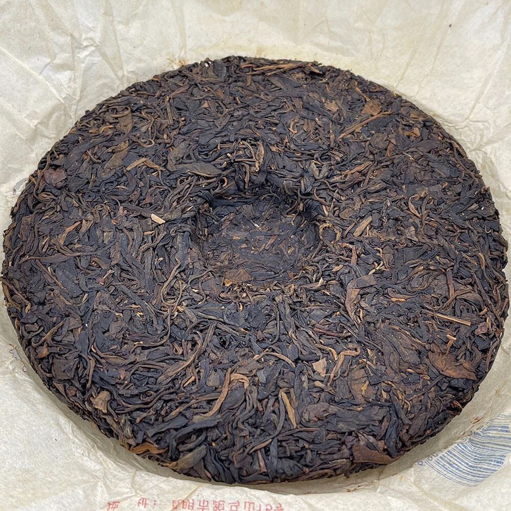 Pu-erh tea,2007,訂製茶Custom Tea,大樹圓茶big tree round tea,357g,Raw