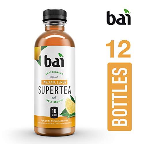Bai Iced Tea Tanzania Lemon Antioxidant Infused Supertea Crafted with Real Te…