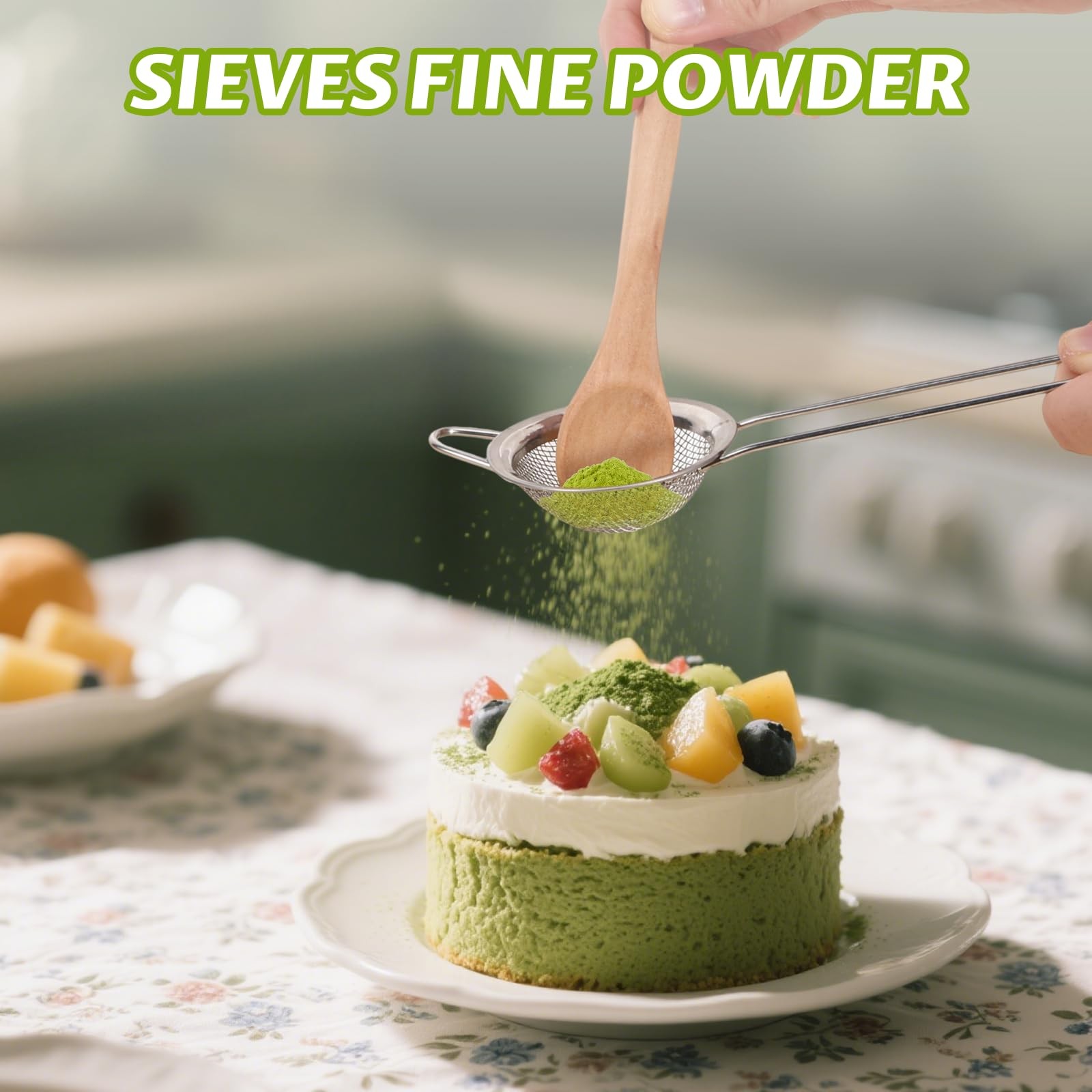 3PCS Resin Matcha Whisk Set, Easy-To-Clean Bamboo Macha Tools for Perfect Sti…