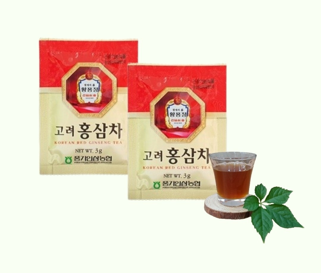 [Pung-gi Ginseng Nonghyup] Korean 6 Years Red Ginseng Tea 3g*100p