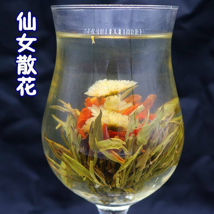 16 Types Handmade Blooming Flower Tea Blooming Tea Balls Blooms China Green Tea