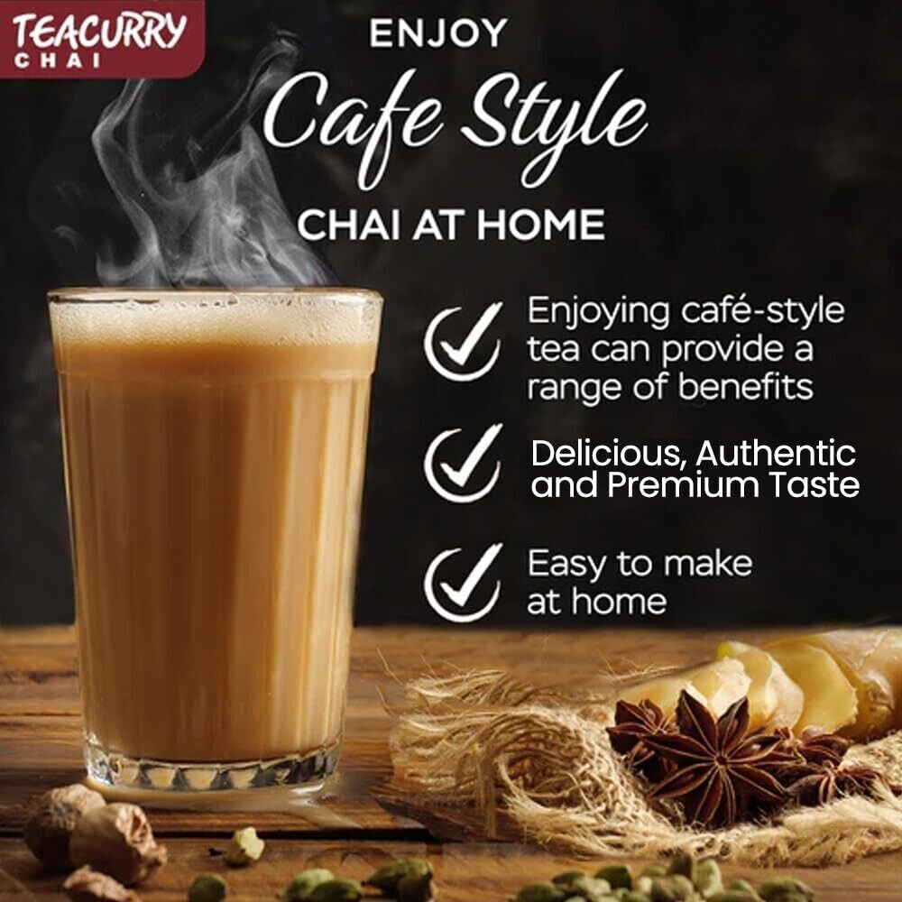 TEACURRY Adrak Tulsi Tea (100 Grams, 50 Cups) – Helps with Morning Sickness