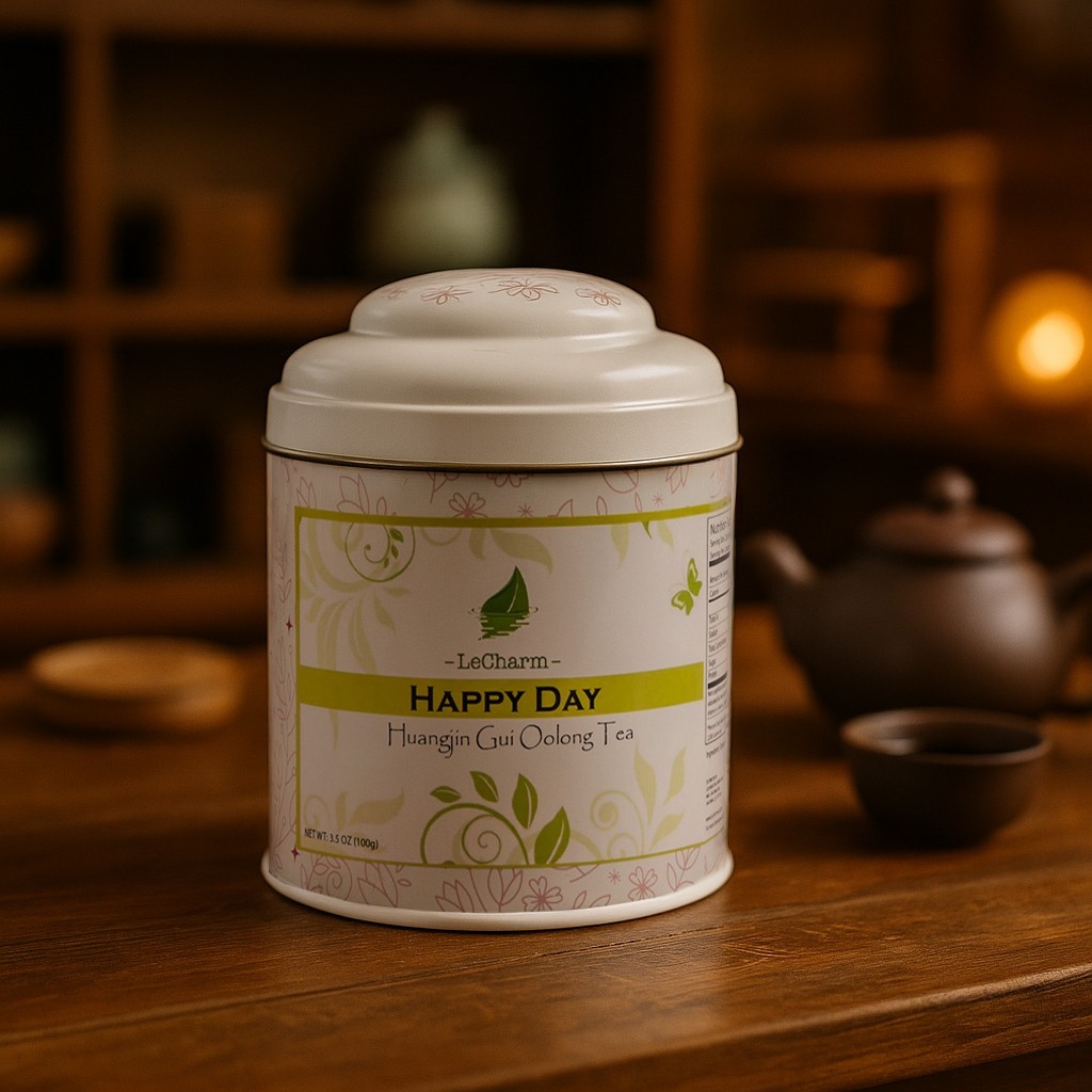 Premium Organic Huang JIn Gui Oolong Tea Black Oolong Tea for Weight Loss