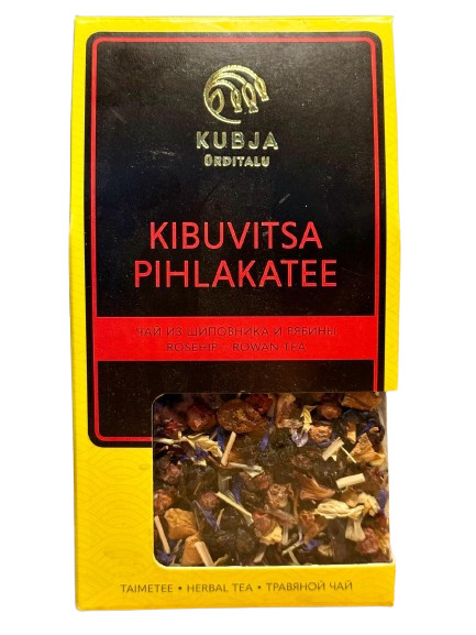 Premium Rowan Rosehip Berry Tea 90g – Caffeine-Free, Fruity & Warming
