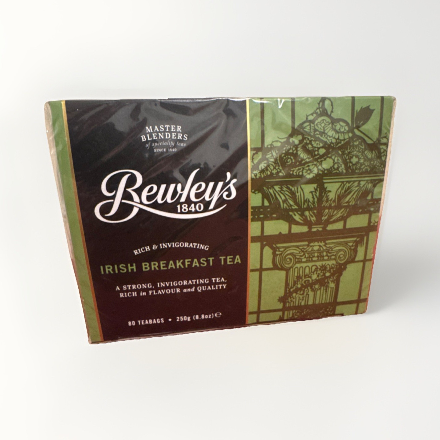 Bewley’s Irish Breakfast Tea Bagged 80 Teabags 250g Tea & Infusion Pantry