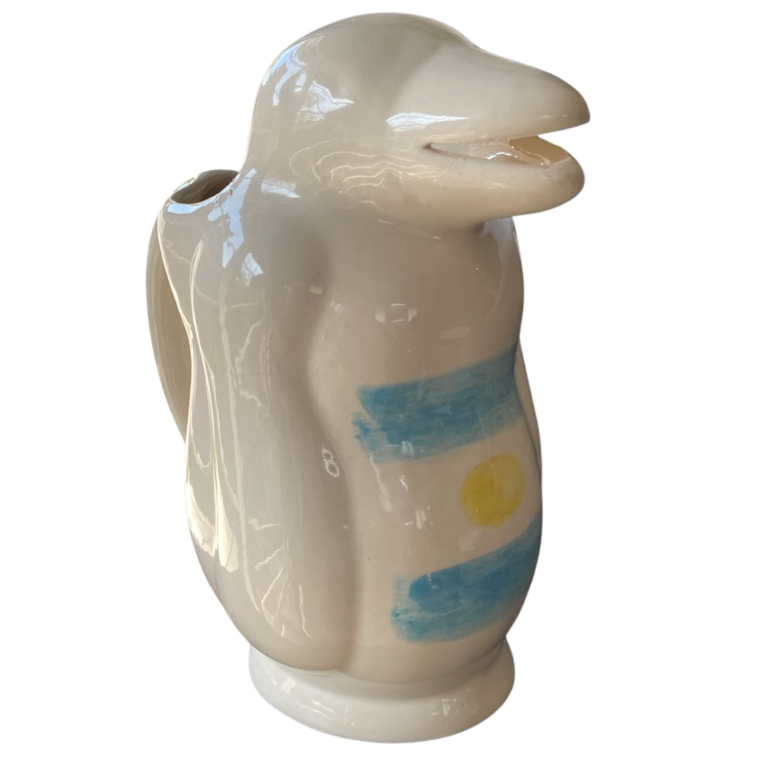 Jarra Pingüino Cerámica Bandera Argentina 1000cc – Penguin Pitcher
