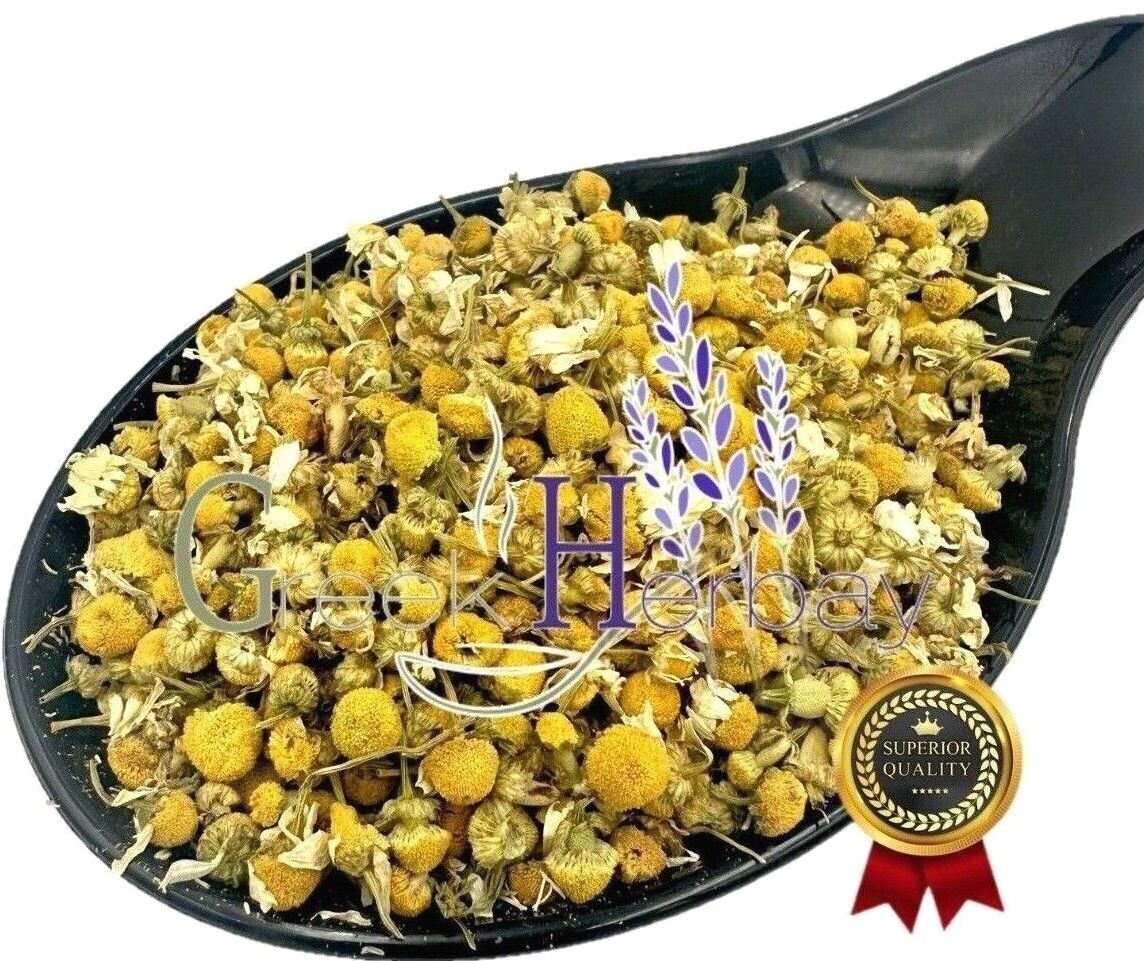 100% Pure Chamomile Dried Flowers Loose Herbal Tea 20g-4.9kg Matricaria Recutita