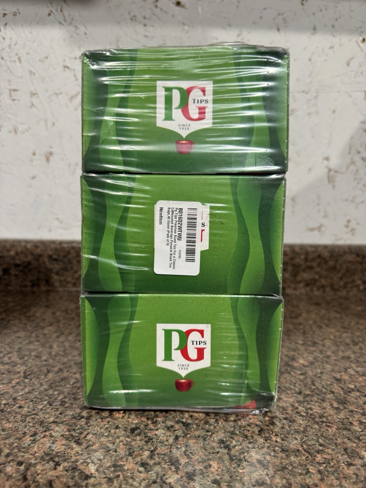 PG Tips Black Tea Non-Pyramid Bags – 240 Count Total BB 7/26