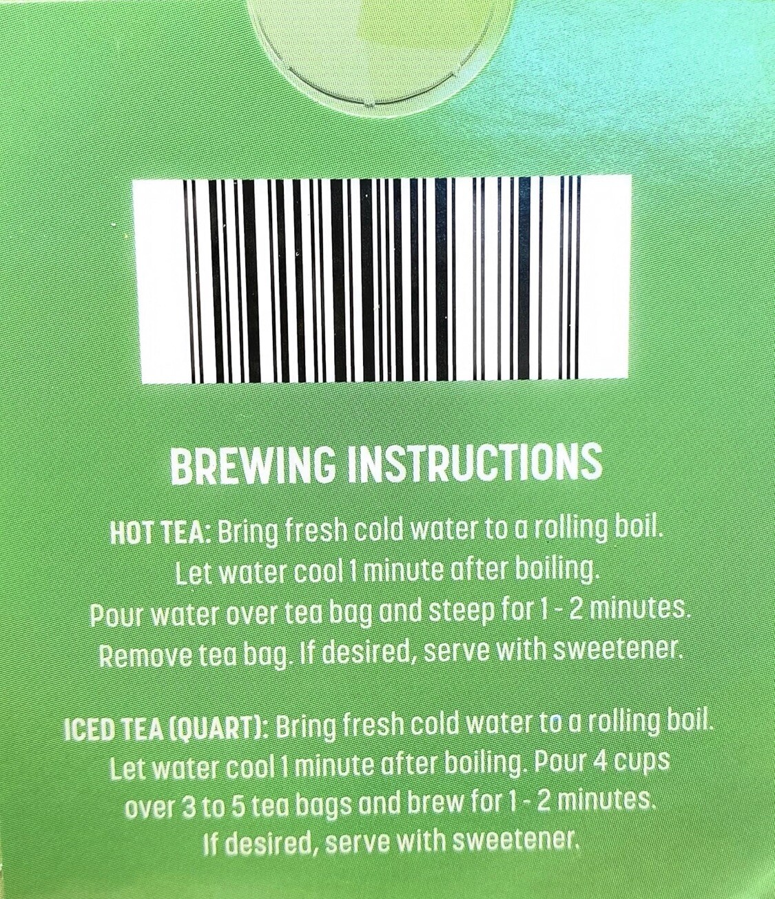 GREEN TEA Benner Total 40 Tea Bags HOT & COLD ALDI Twice As Nice Guarantee 2 BOX