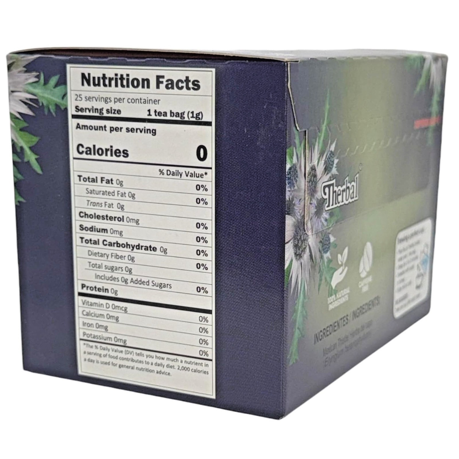 Te Hierba del Sapo Therbal Mexican Thistle Tea 25 Bags 0.03 oz Made In Mexico