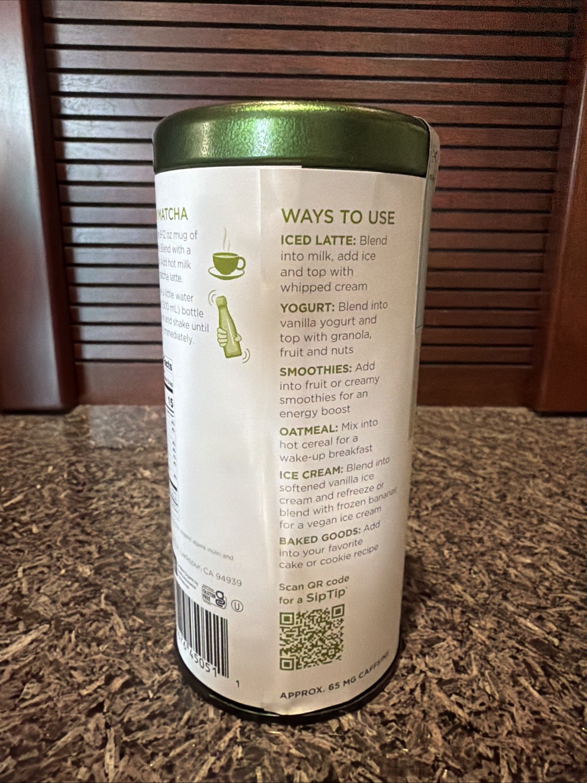 14 Count Organic Matcha Tea Single Sip Packets Sugar Free On The Go Beverage