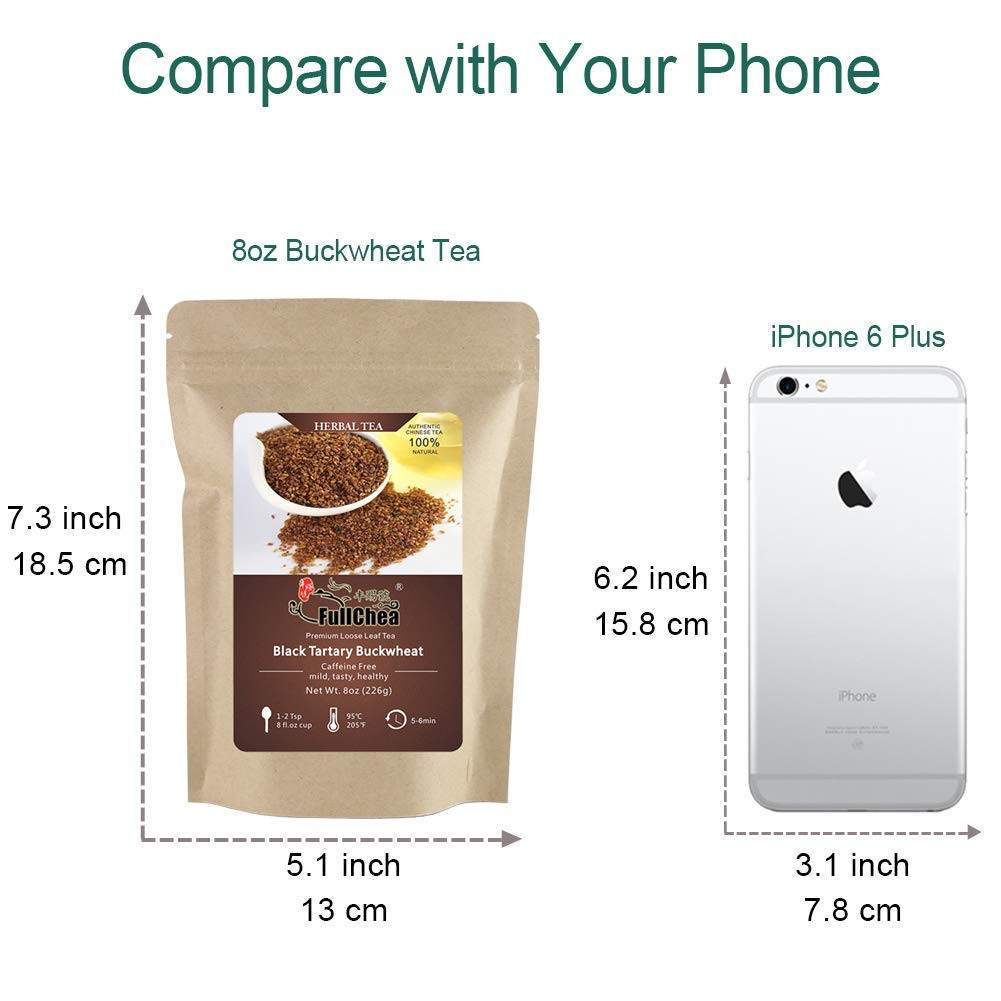 – Himalayan Tartary Buckwheat Tea – Roasted Black Buckwheat – Loose Leaf Herbal
