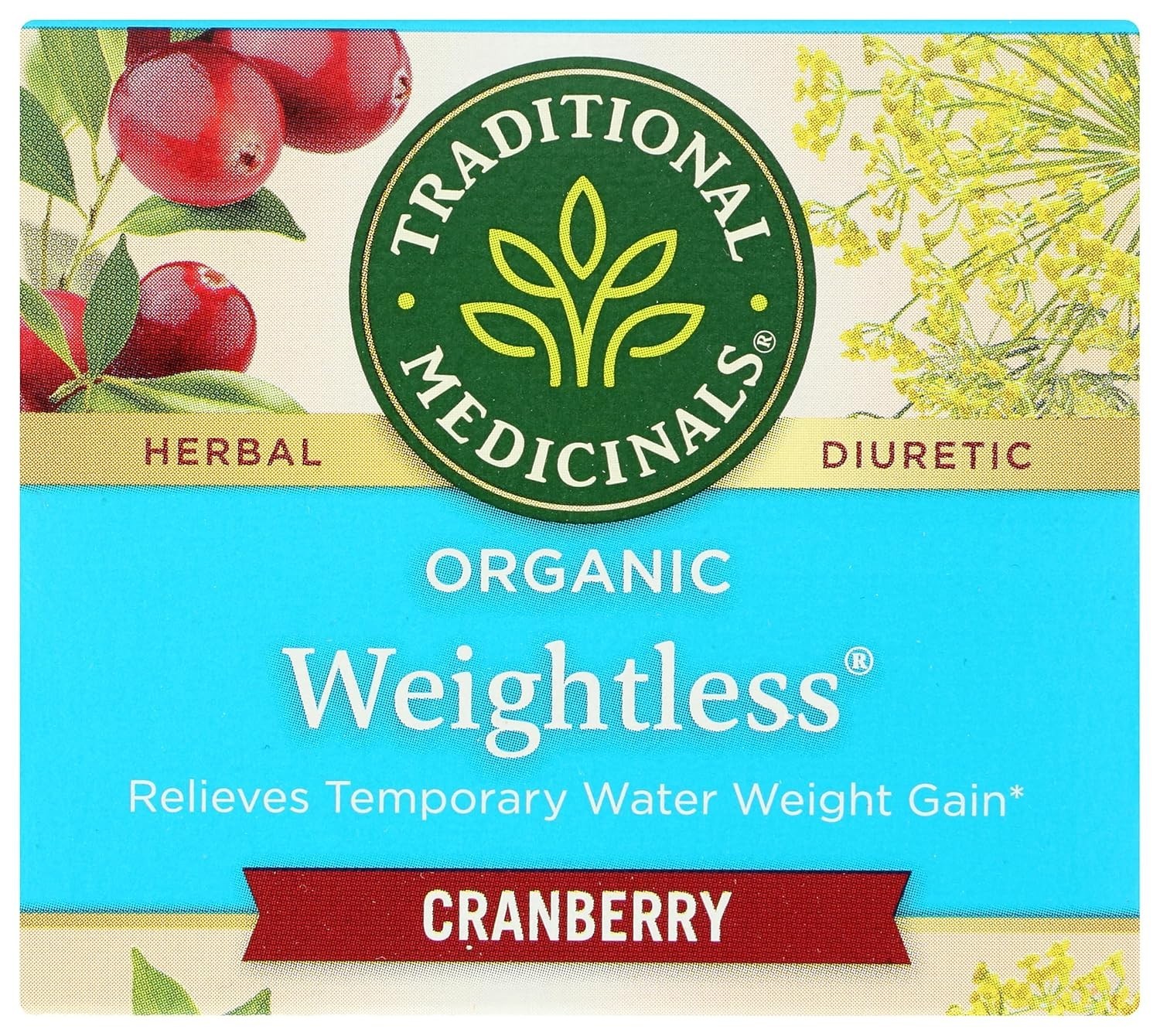 Tea, Weightless Cranberry, 16 Count