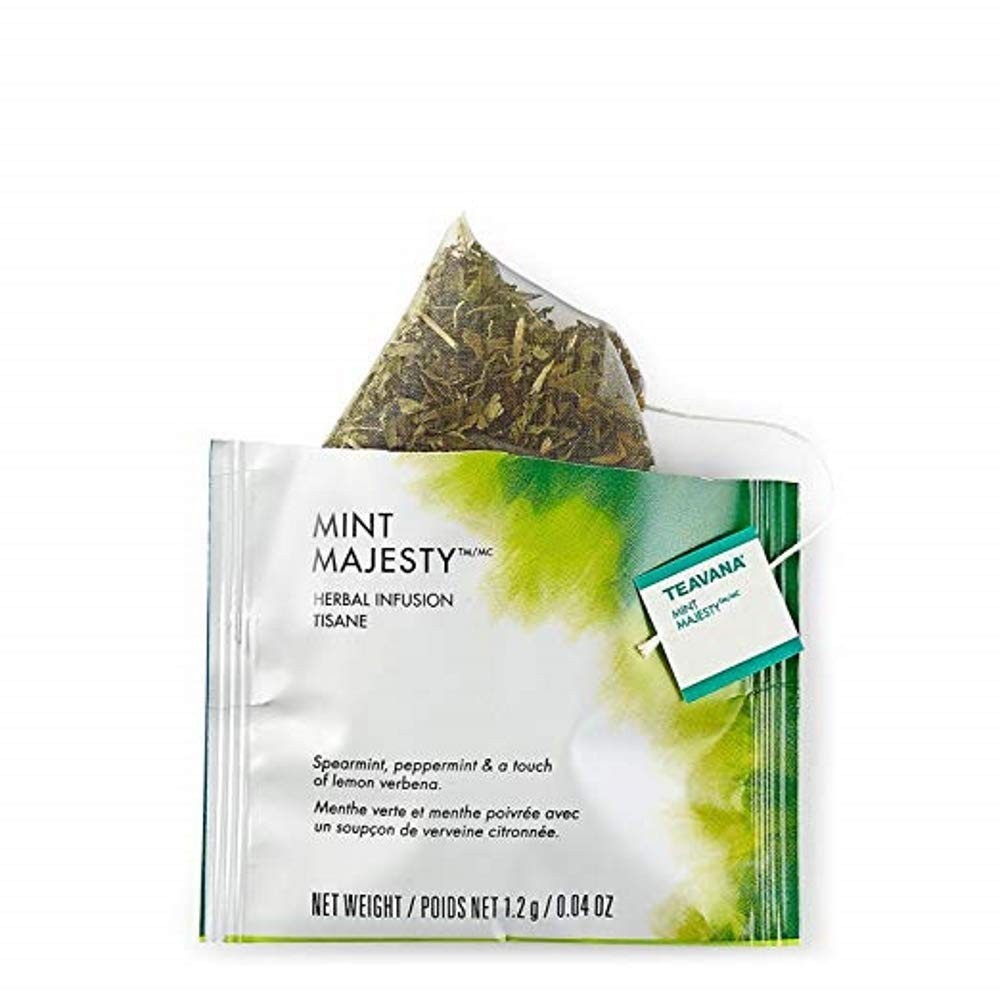 Starbucks Teavana Tea Mint Majesty , Pack Of 100 Sachets Exp 2027