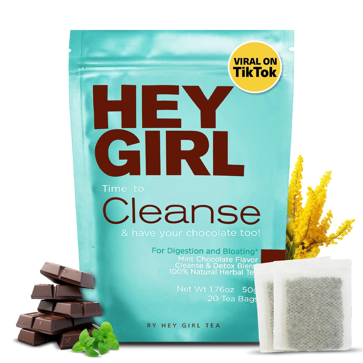 Hey Girl Detox Tea for an Effective Body Cleanse | Colon Cleansing Herbal Lax…