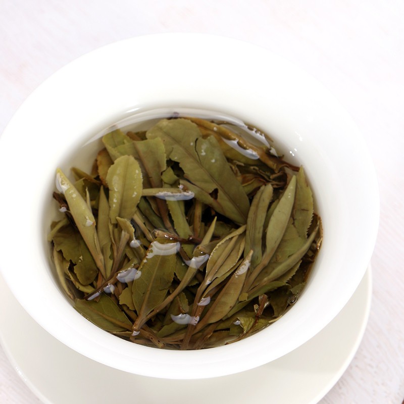 100g Fuding White Tea 2023 Guan Yang Special Grade White Peony Mini Tea Cake
