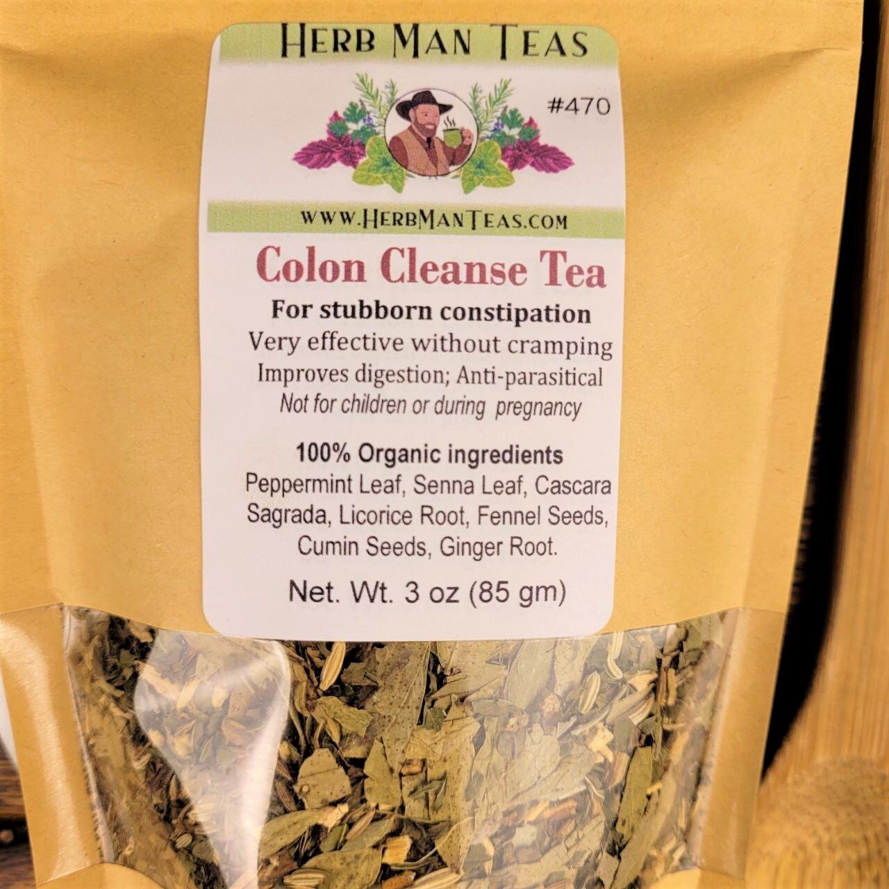 COLON CLEANSE TEA – Effective laxative & detox tea without cramping or bloating