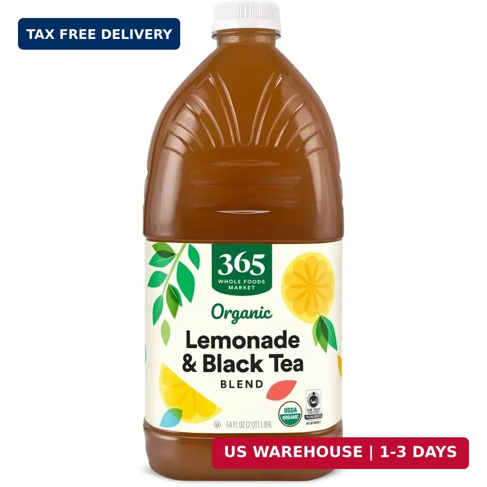 365 by Whole Foods Market, Organic Lemonade & Black Tea Blend, 64 Fl Oz