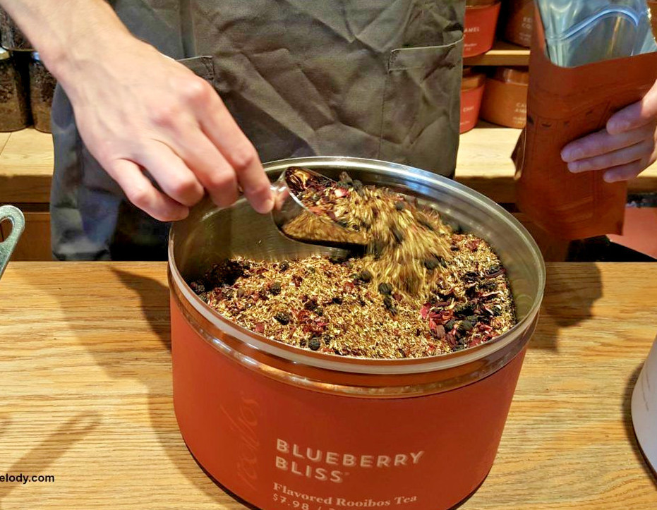 🌈🍇☕ NEW! TEAVANA BLUEBERRY BLISS ROOIBOS LOOSE LEAF TEA 2OZ SEALED BAG!! 🌈🍇☕