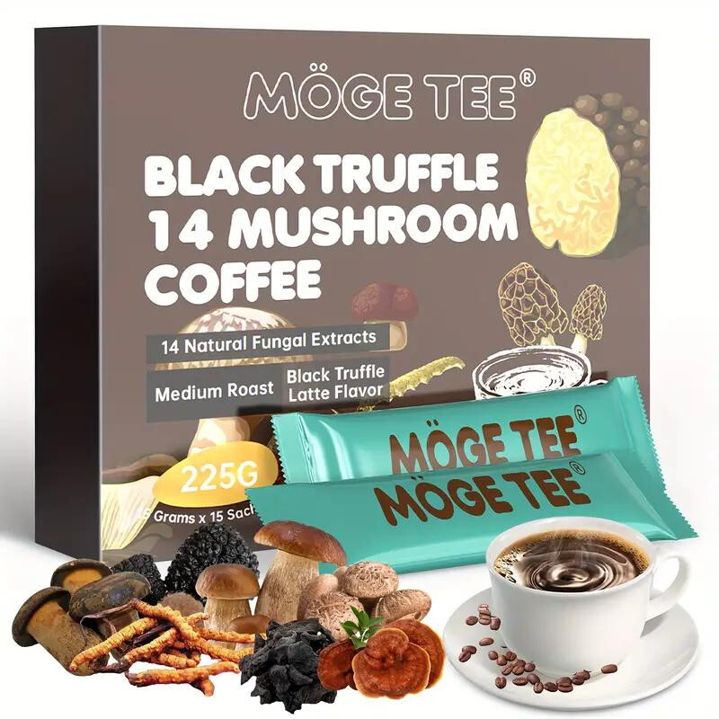 Möge Tee Black Truffle 14 Mushroom Coffee | 225g | 15 Sachets