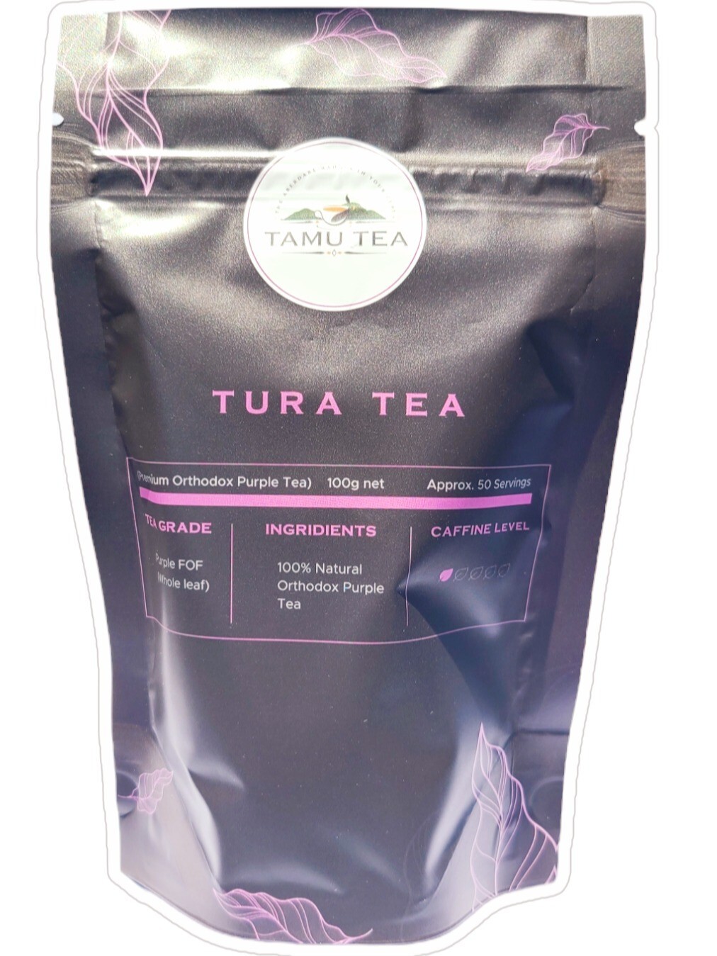 TURA TEA – 100% Natural Non-Premium Orthodox Purple Tea