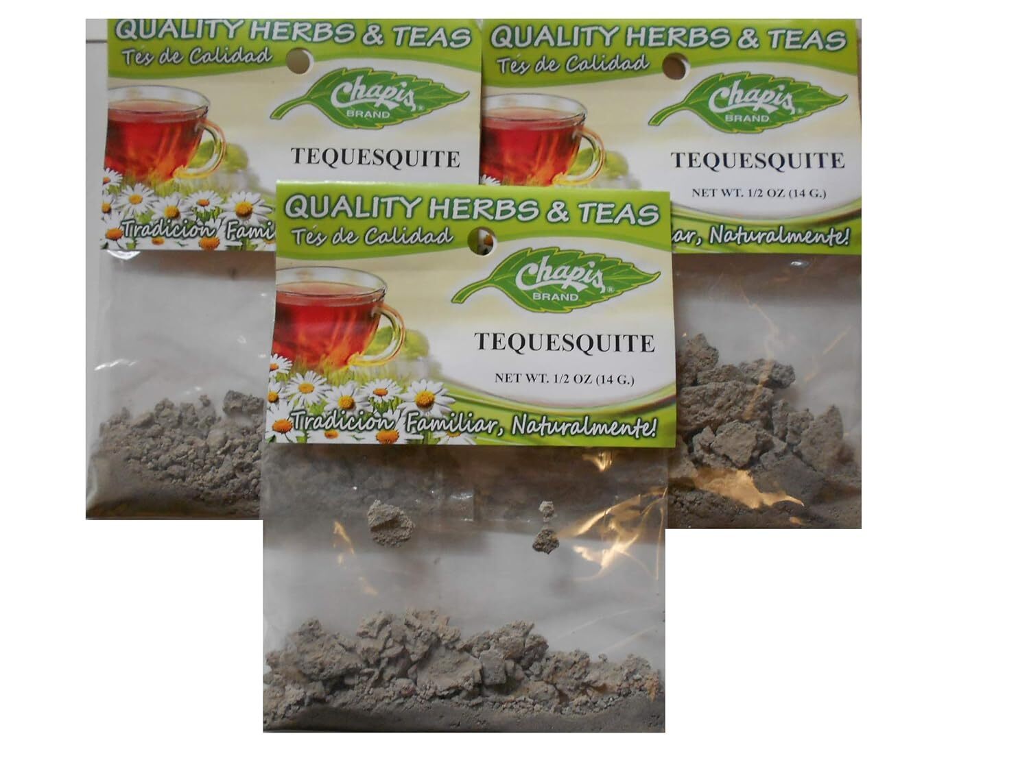 Tequesquite Net Wt 1/2oz (14g) 3-Pack