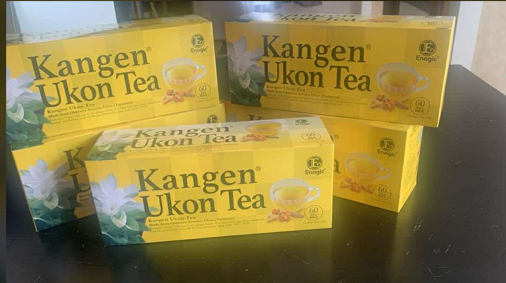 Kangen Ukon Turmeric Tea 60 Bags 100% Organic by Enagic – Sealed New