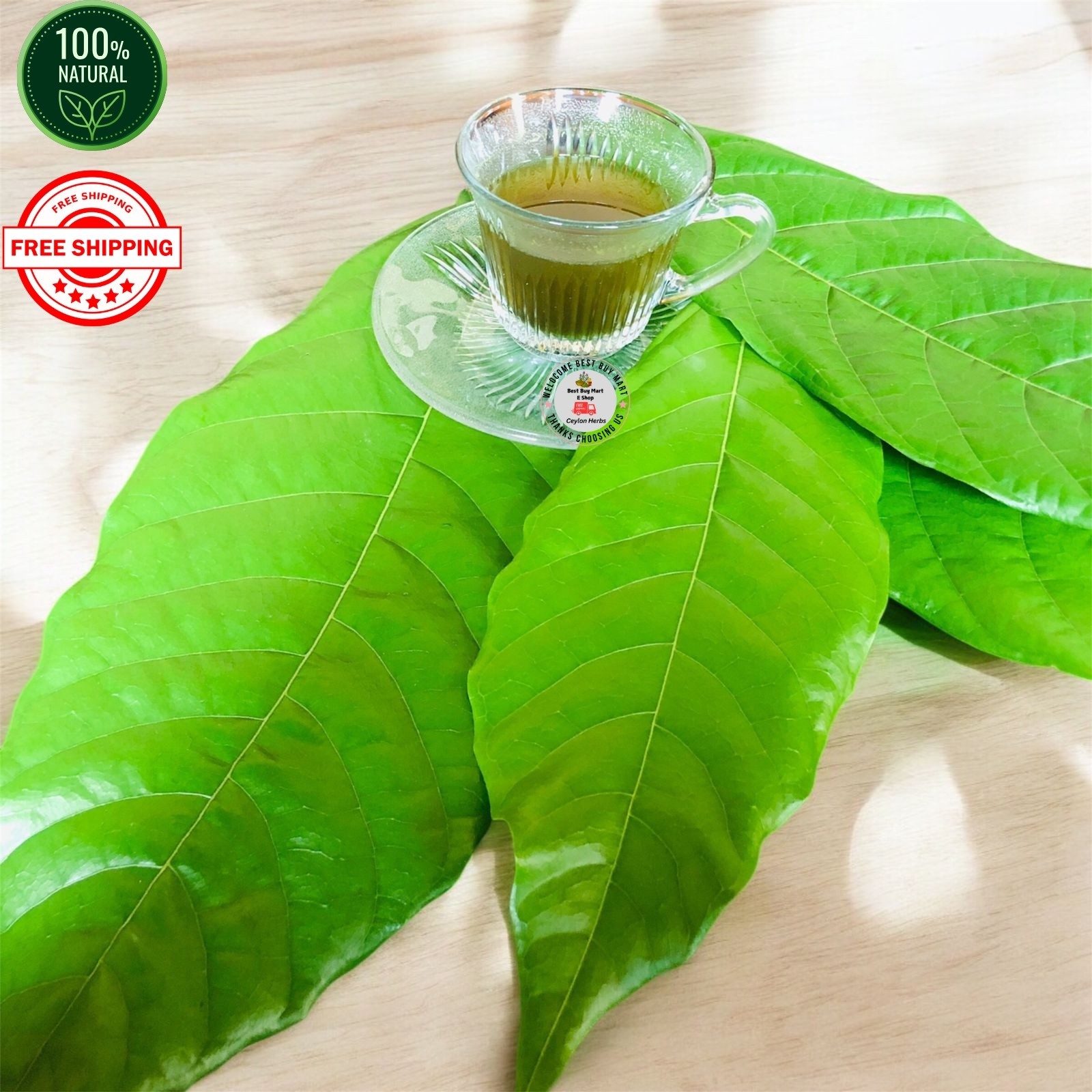 Organic Cocoa Leaf Powder Pure Natural Theobroma Cacao 50g–500g from Ceylon Pure