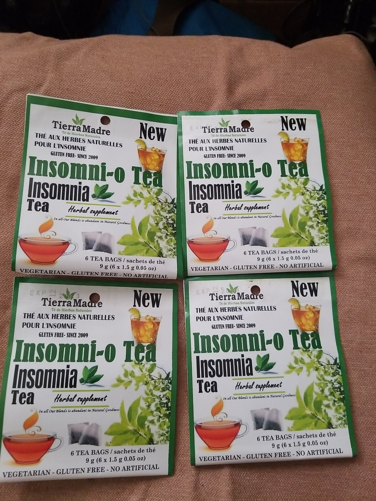 Tierra Madre ,Natural Herbal Tea Blend ,INSOMNIA TEA – SLEEP TEA Help Support