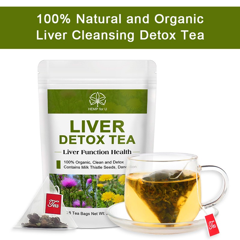 Milk Thistle & Dandelion Root Tea – Liver Cleanse Detox Kidney &Pancreas Support